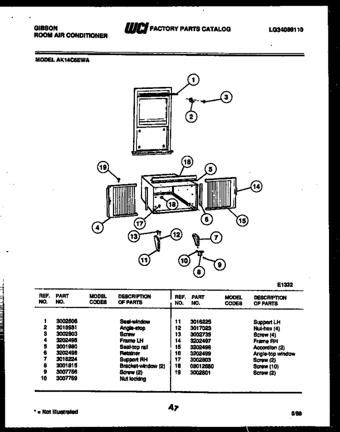 Diagram for AK14C6EWA