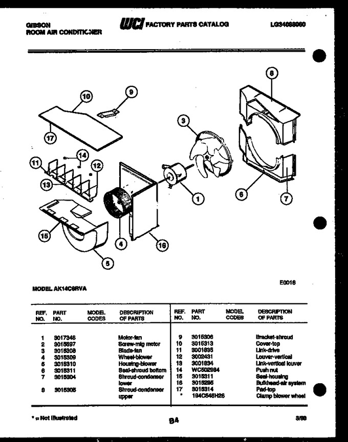 Diagram for AK14C6RVA