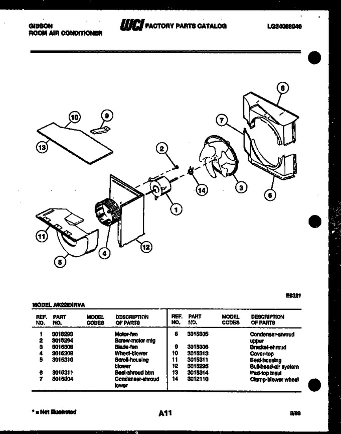 Diagram for AK22E4RVA