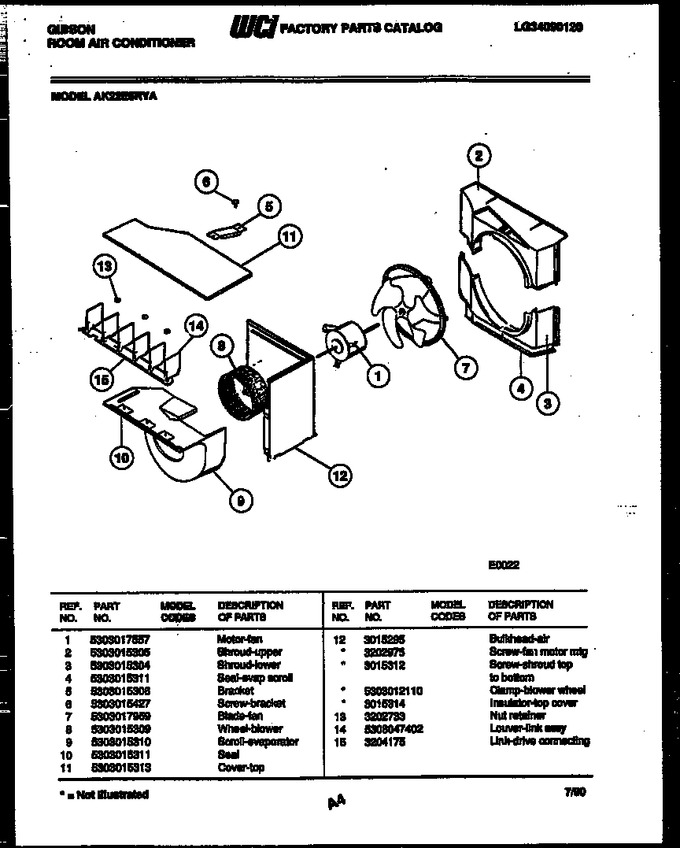 Diagram for AK22E5RYA