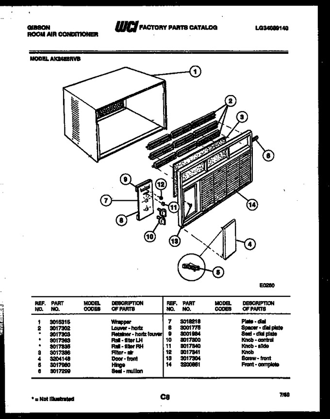 Diagram for AK24E6RVB