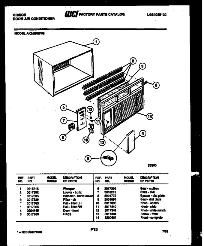 Diagram for AK24E6RVG