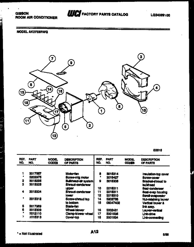 Diagram for AK27E6RWG