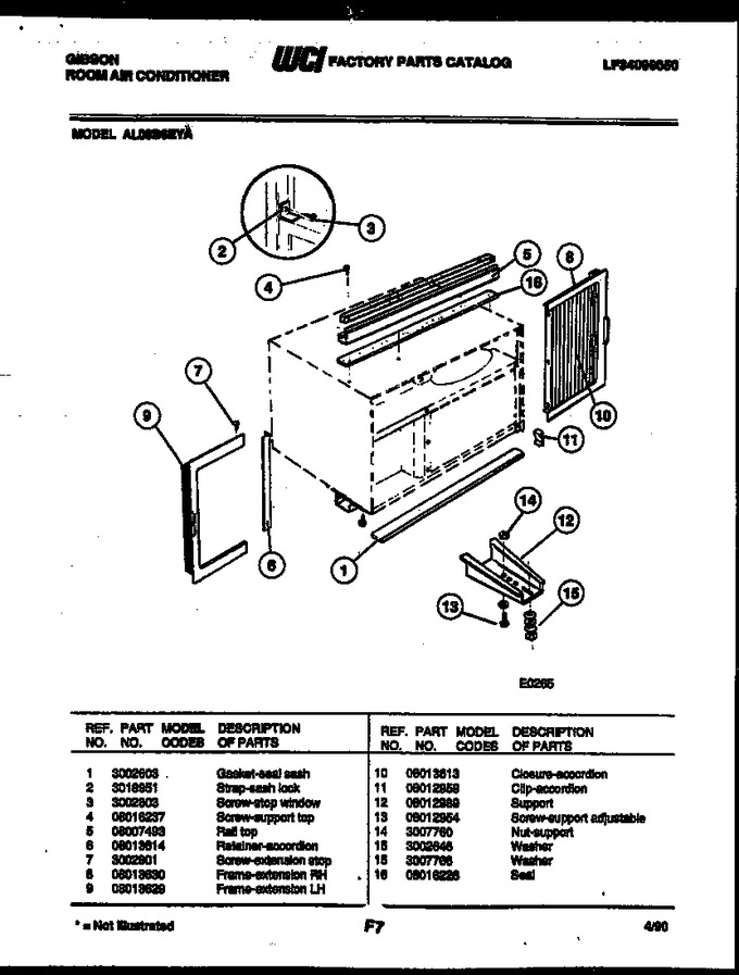 Diagram for AL08B6EYA