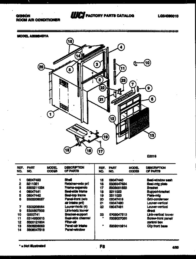 Diagram for AS08B4SYA