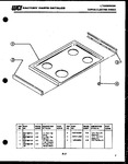 Diagram for 06 - Cooktop Parts