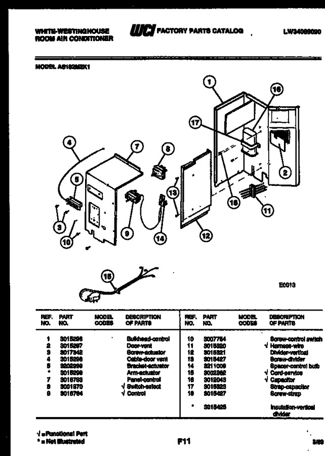 Diagram for AS182M2K1