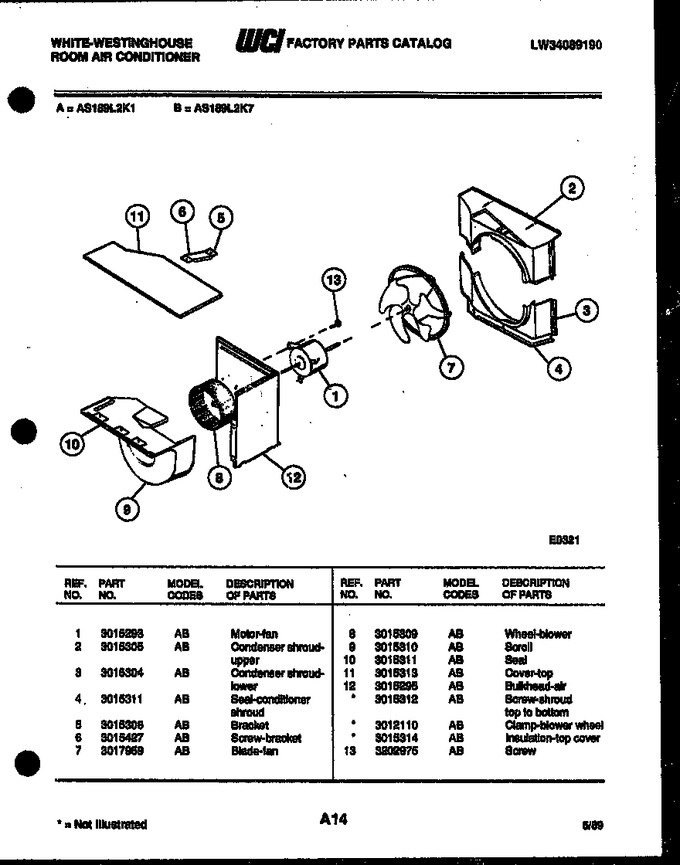 Diagram for AS189L2K1