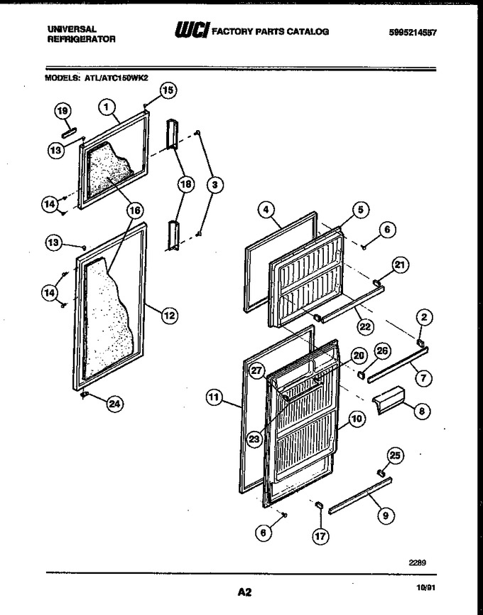 Diagram for ATC150WKY2