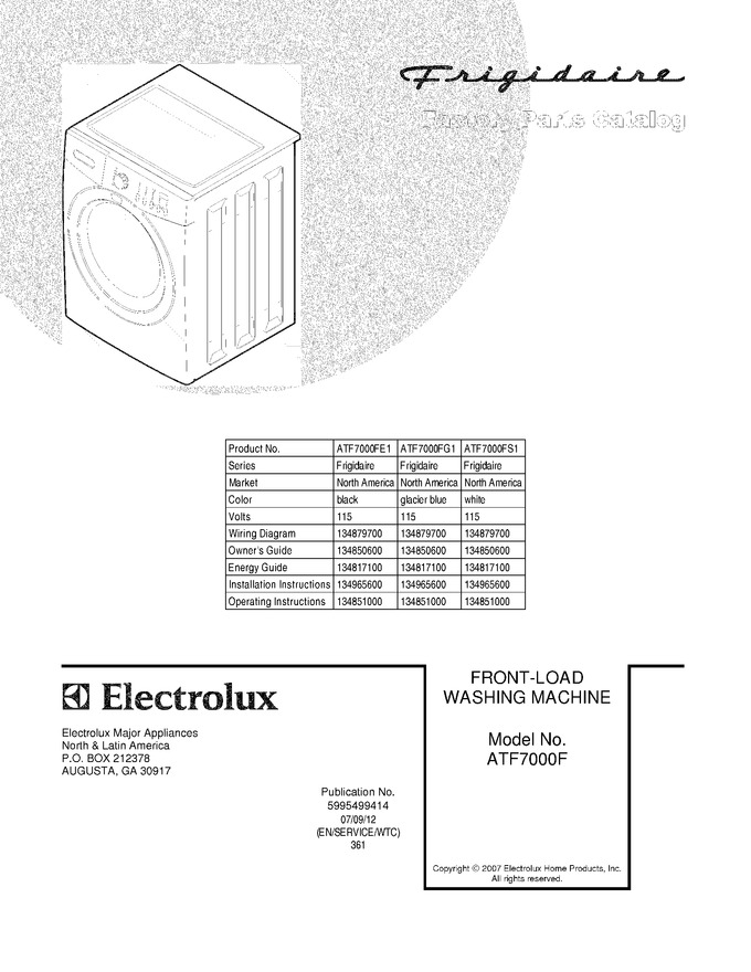 Diagram for ATF7000FS1