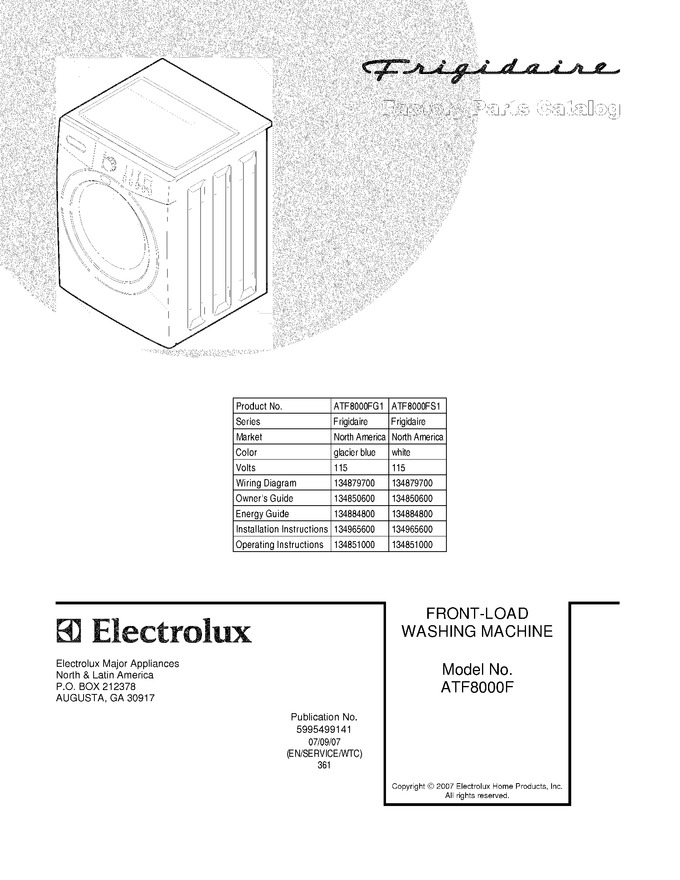 Diagram for ATF8000FS1