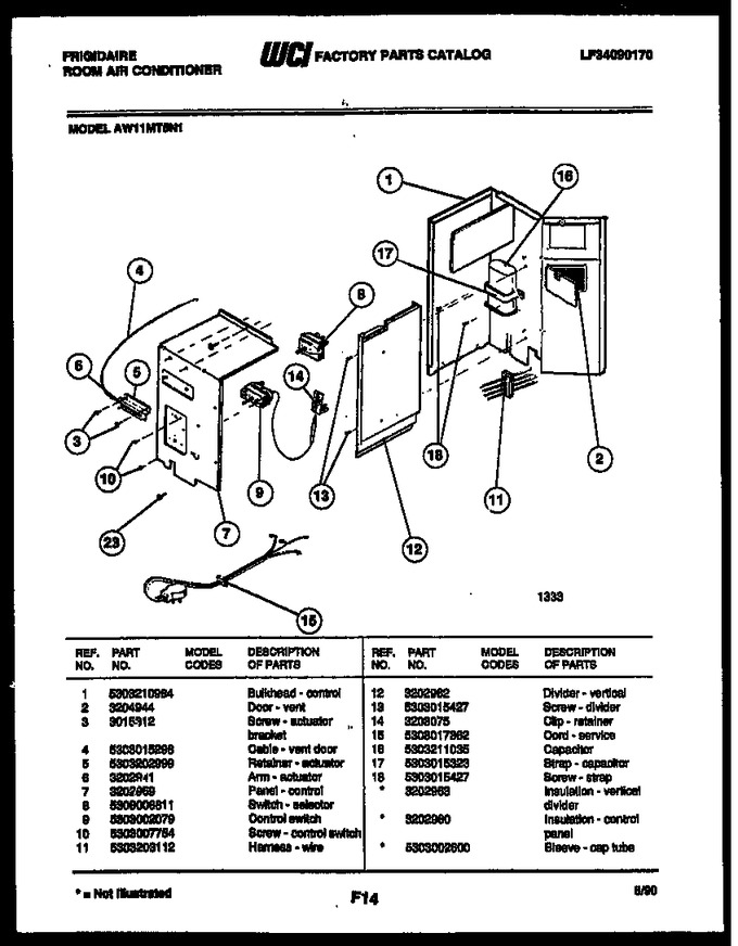 Diagram for AW11MT5N1