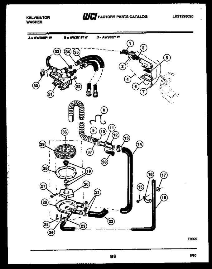 Diagram for AW301F1W