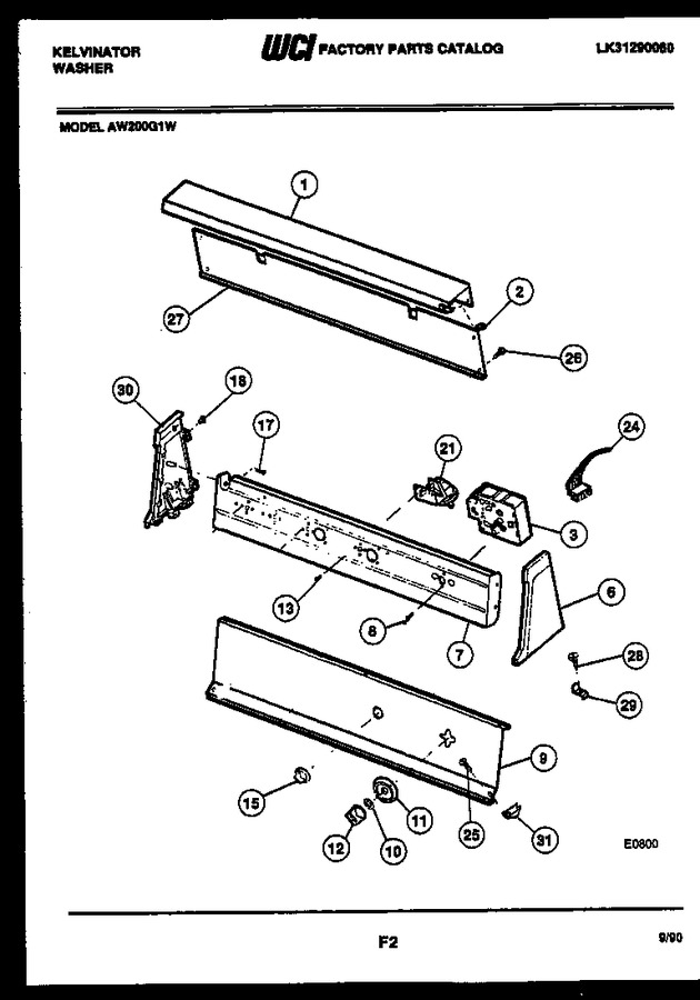 Diagram for AW200G1W