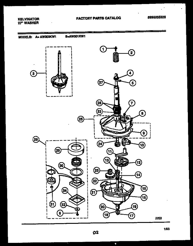 Diagram for AW300KD1