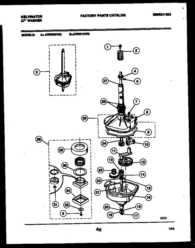 Diagram for AW300KD2