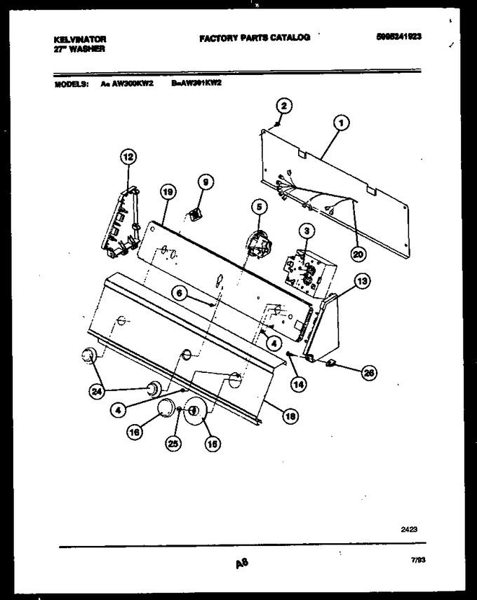 Diagram for AW300KW2