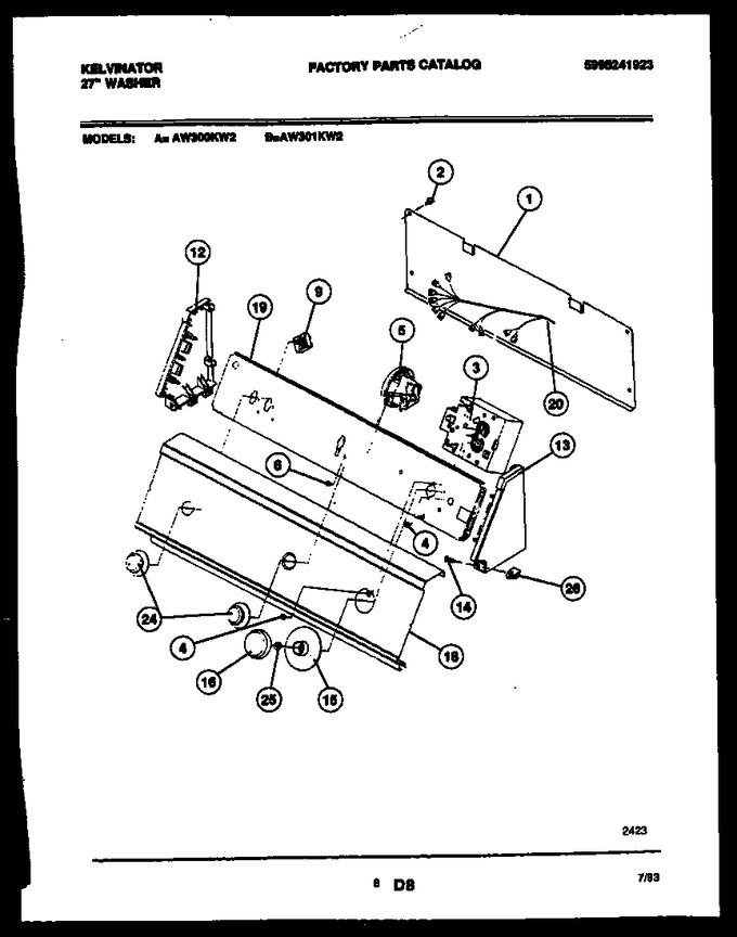 Diagram for AW301KD2