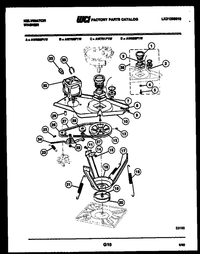 Diagram for AW700F1W