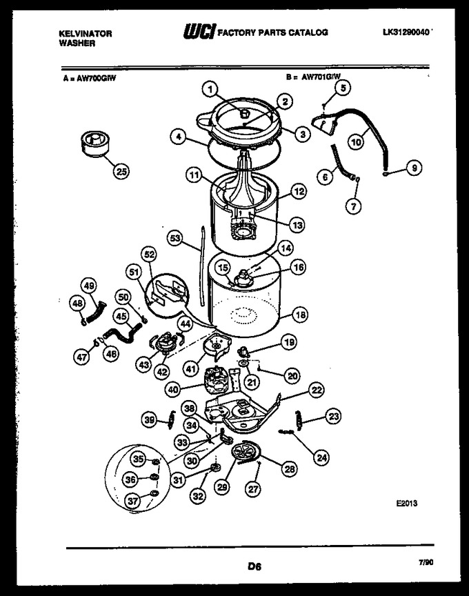 Diagram for AW701G1D