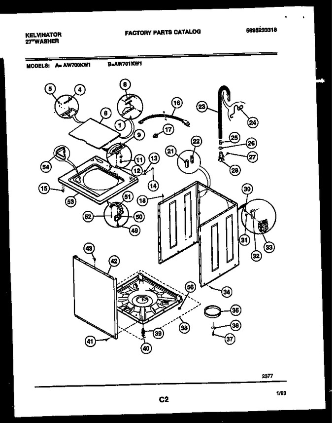 Diagram for AW700KW1