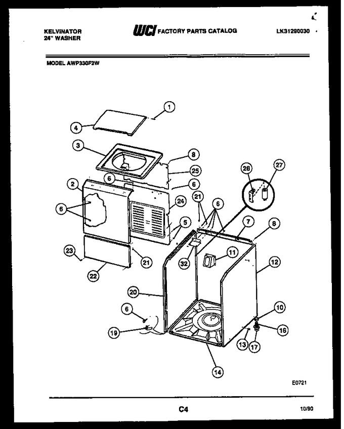 Diagram for AWP330F2W