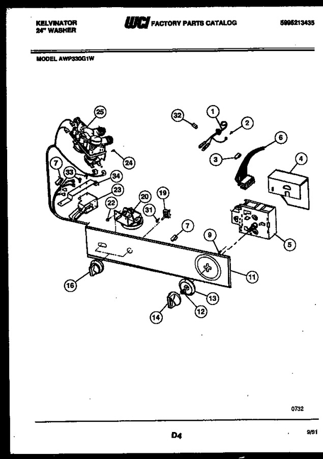 Diagram for AWP330G1W