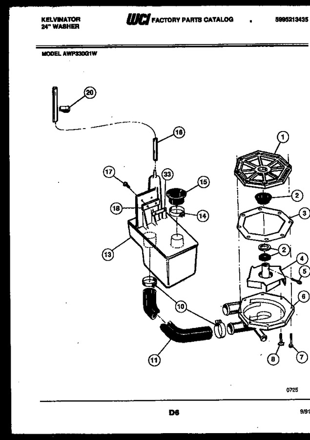 Diagram for AWP330G1W