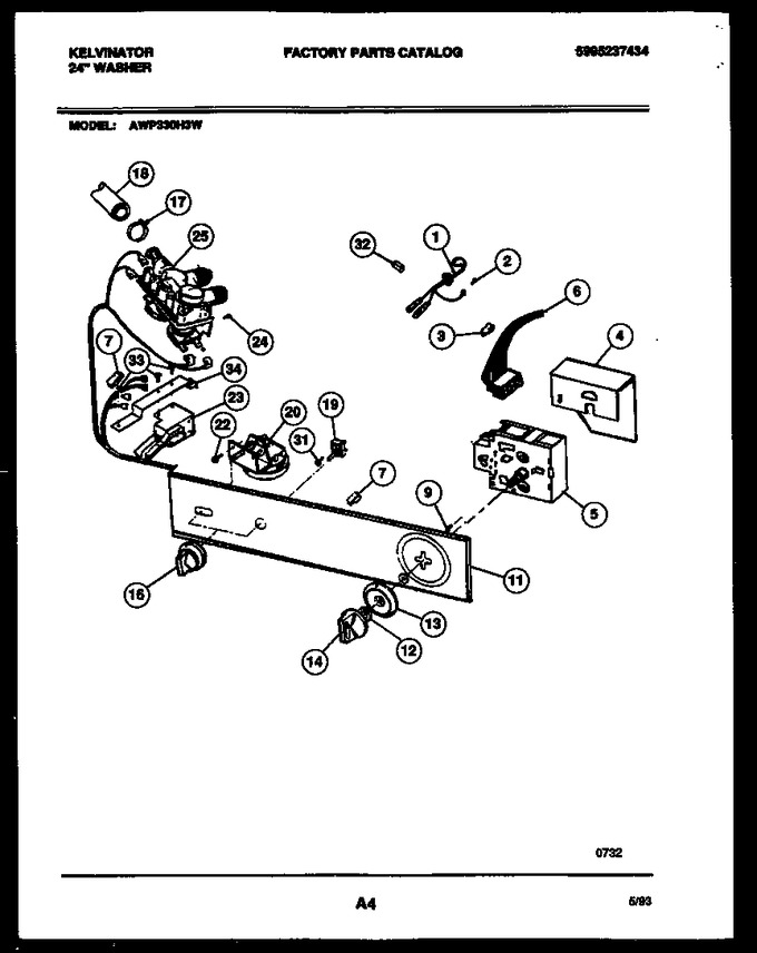 Diagram for AWP330H3W