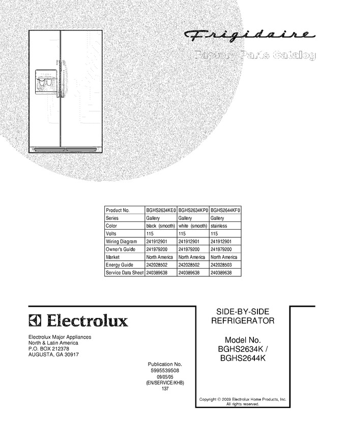 Diagram for BGHS2634KP0