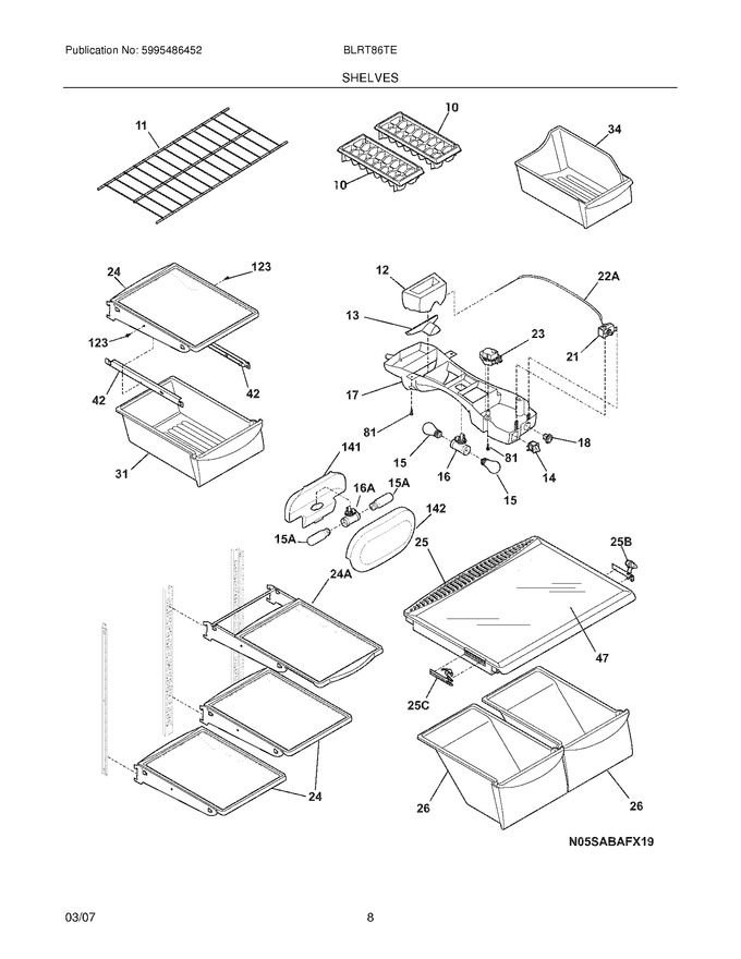 Diagram for BLRT86TEB9