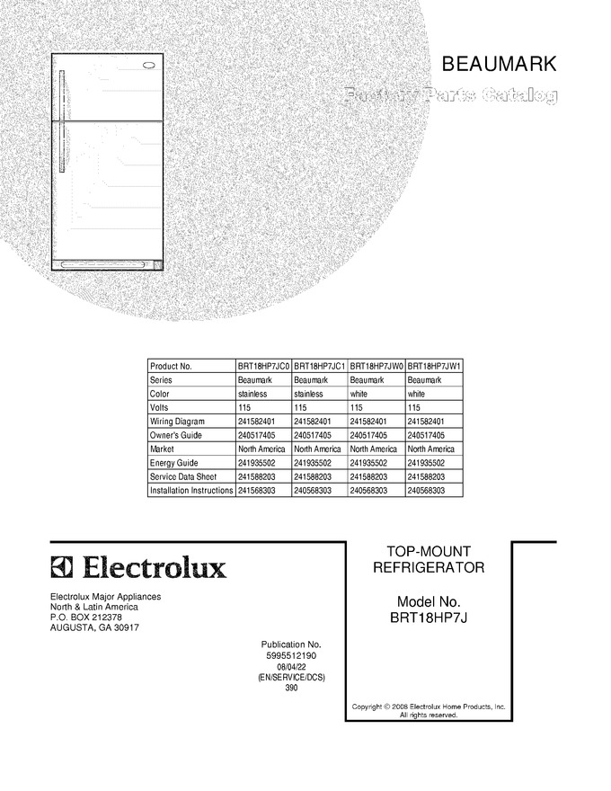 Diagram for BRT18HP7JC1