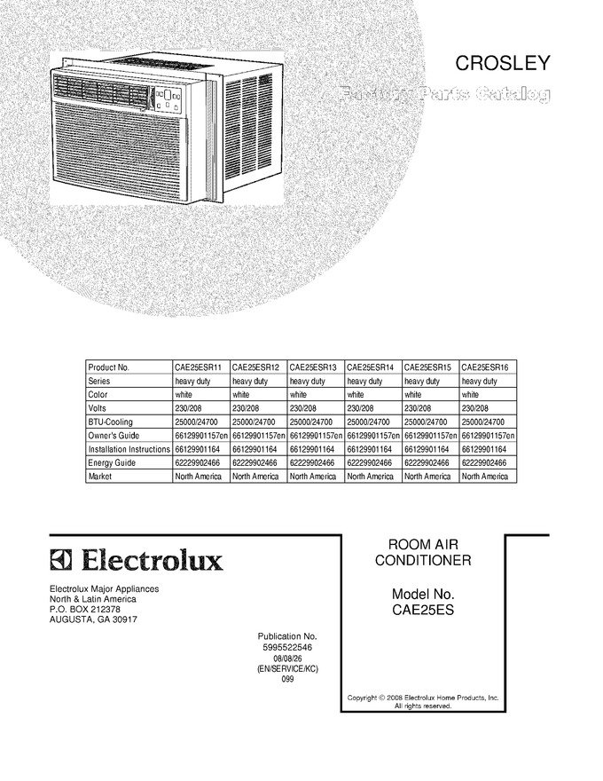 Diagram for CAE25ESR15