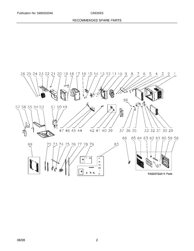 Diagram for CAE25ESR15