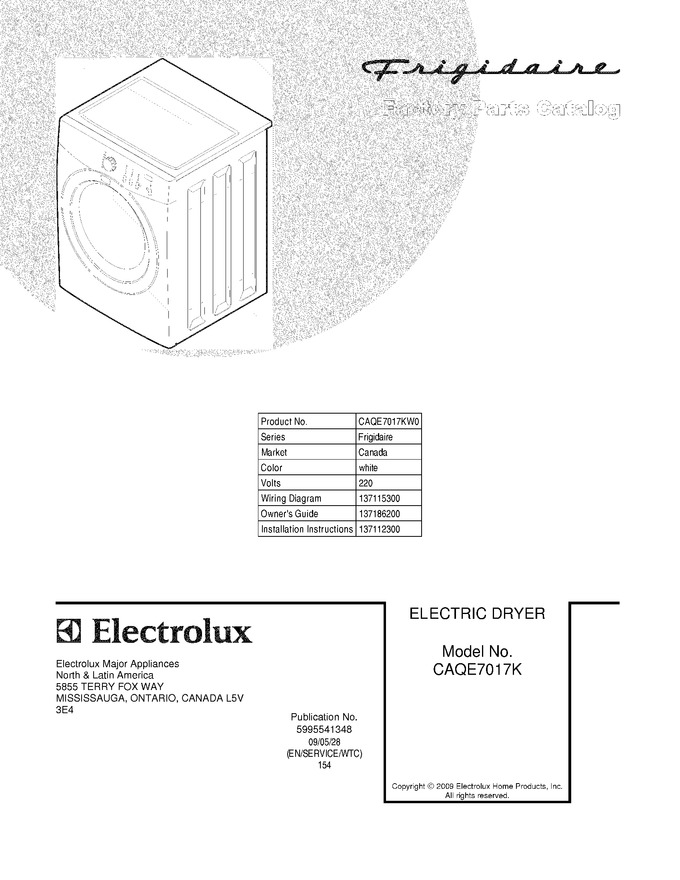 Diagram for CAQE7017KW0