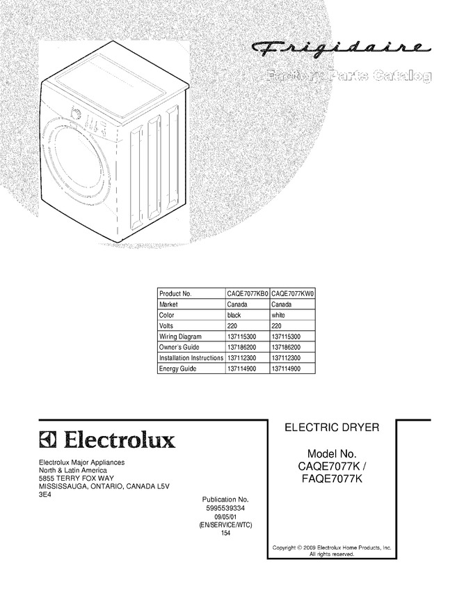 Diagram for CAQE7077KW0