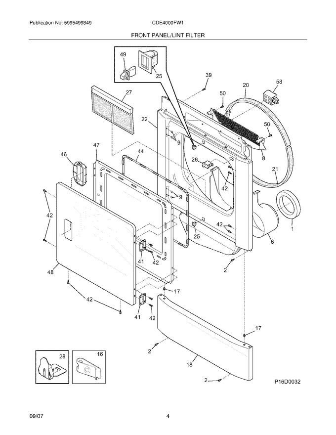 Diagram for CDE4000FW1