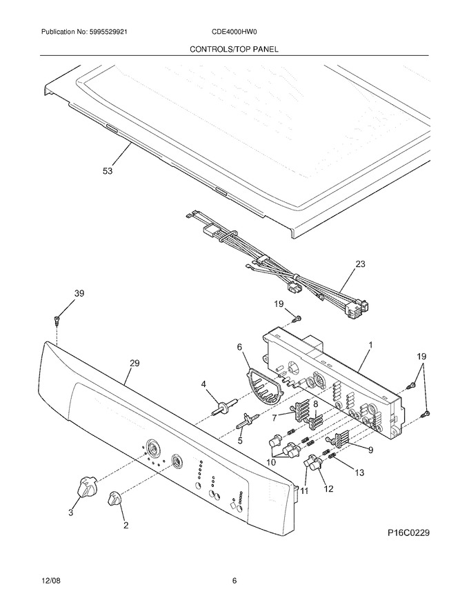 Diagram for CDE4000HW0