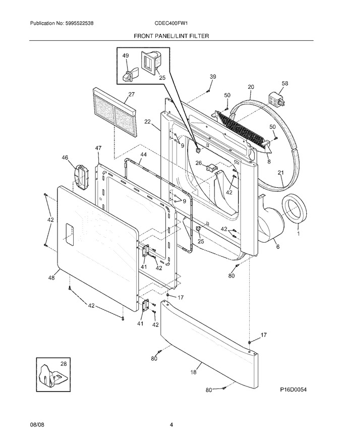 Diagram for CDEC400FW1