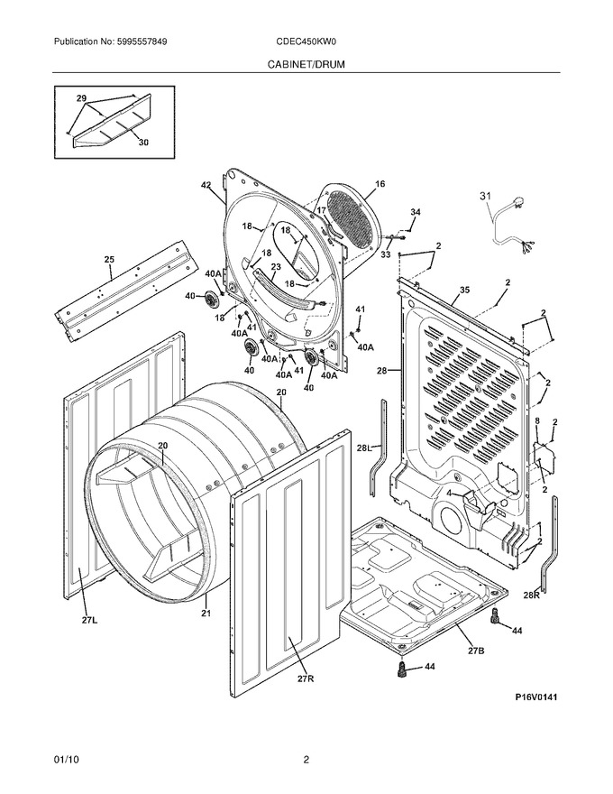 Diagram for CDEC450KW0