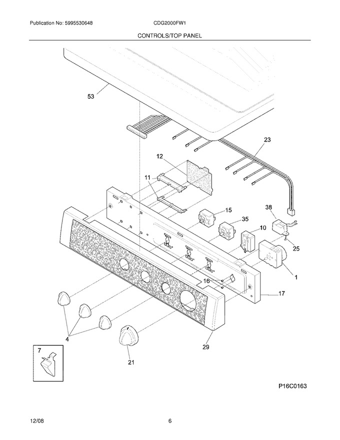 Diagram for CDG2000FW1