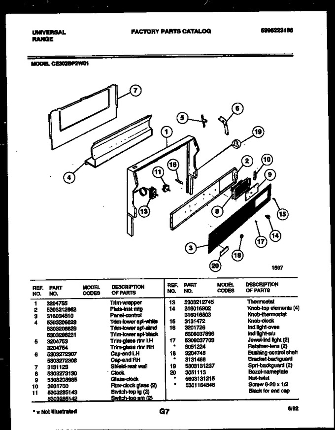 Diagram for CE302BP2WD01