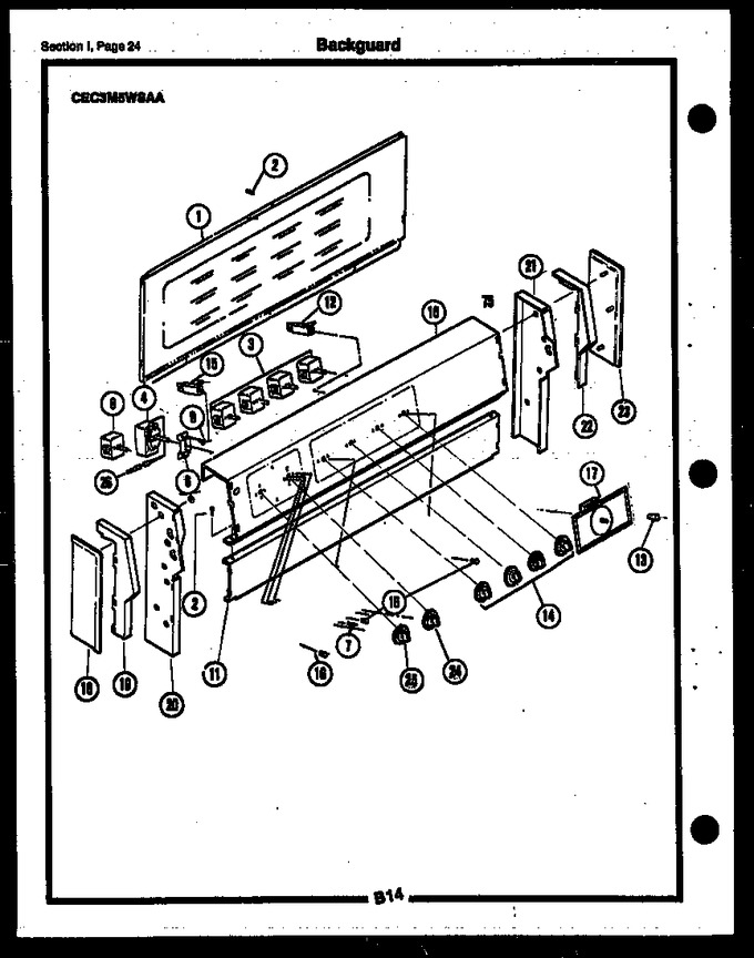 Diagram for CEB1M1WSTA