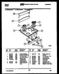 Diagram for 03 - Backguard And Cooktop Parts