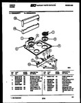 Diagram for 03 - Backguard And Cooktop Parts