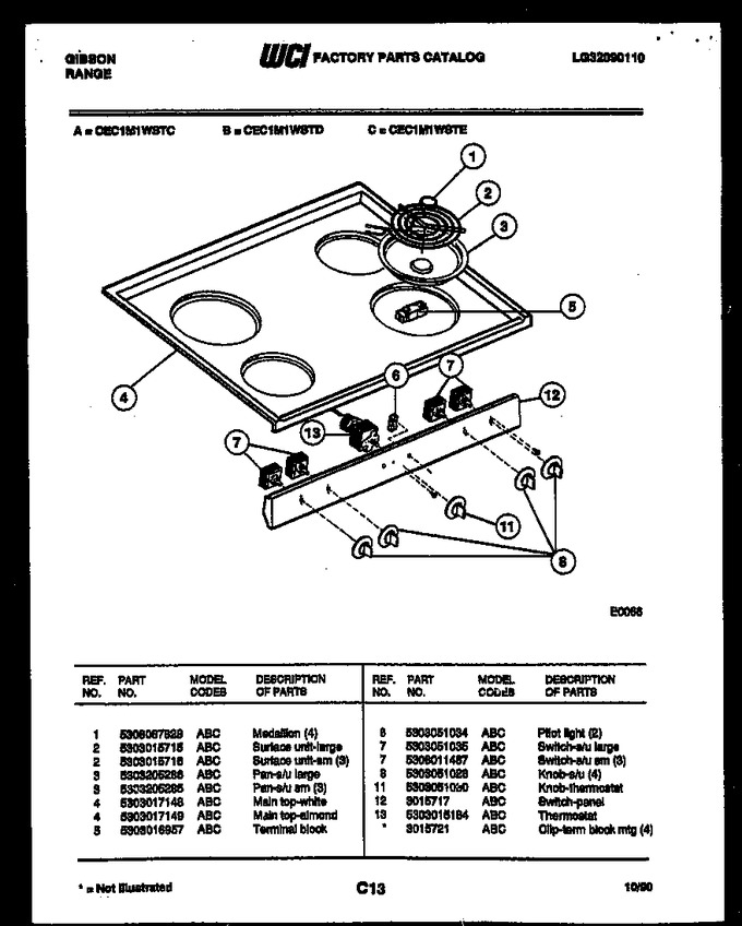 Diagram for CEC1M1WSTC