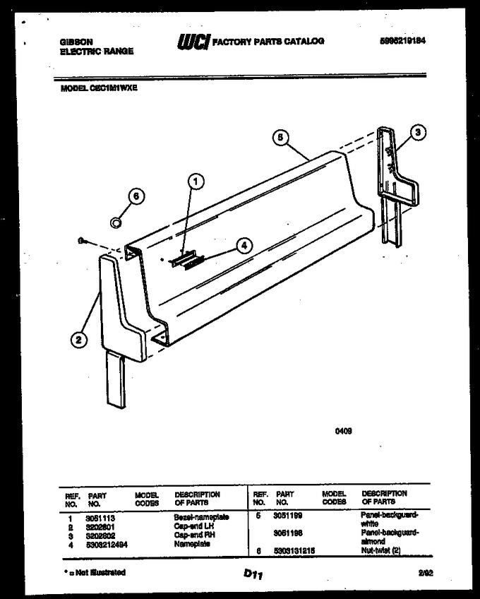 Diagram for CEC1M1WXE