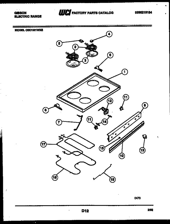 Diagram for CEC1M1WXE