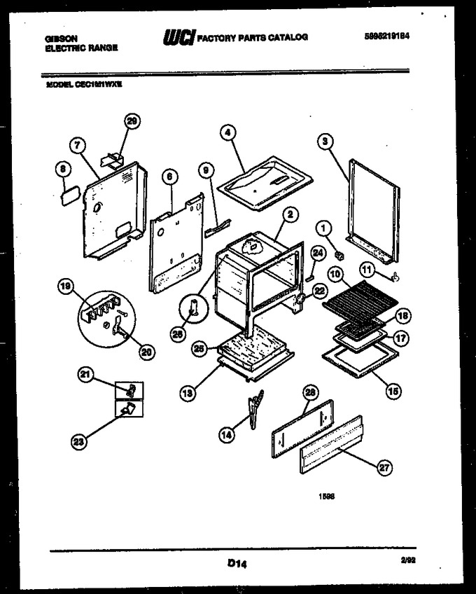 Diagram for CEC1M1WXE