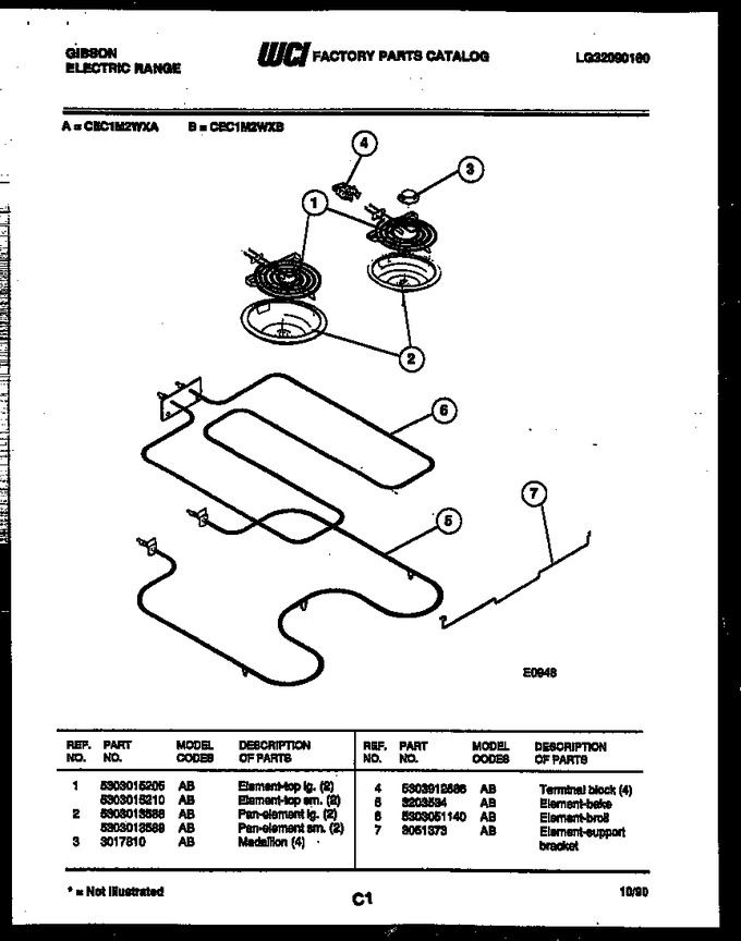 Diagram for CEC1M2WXB